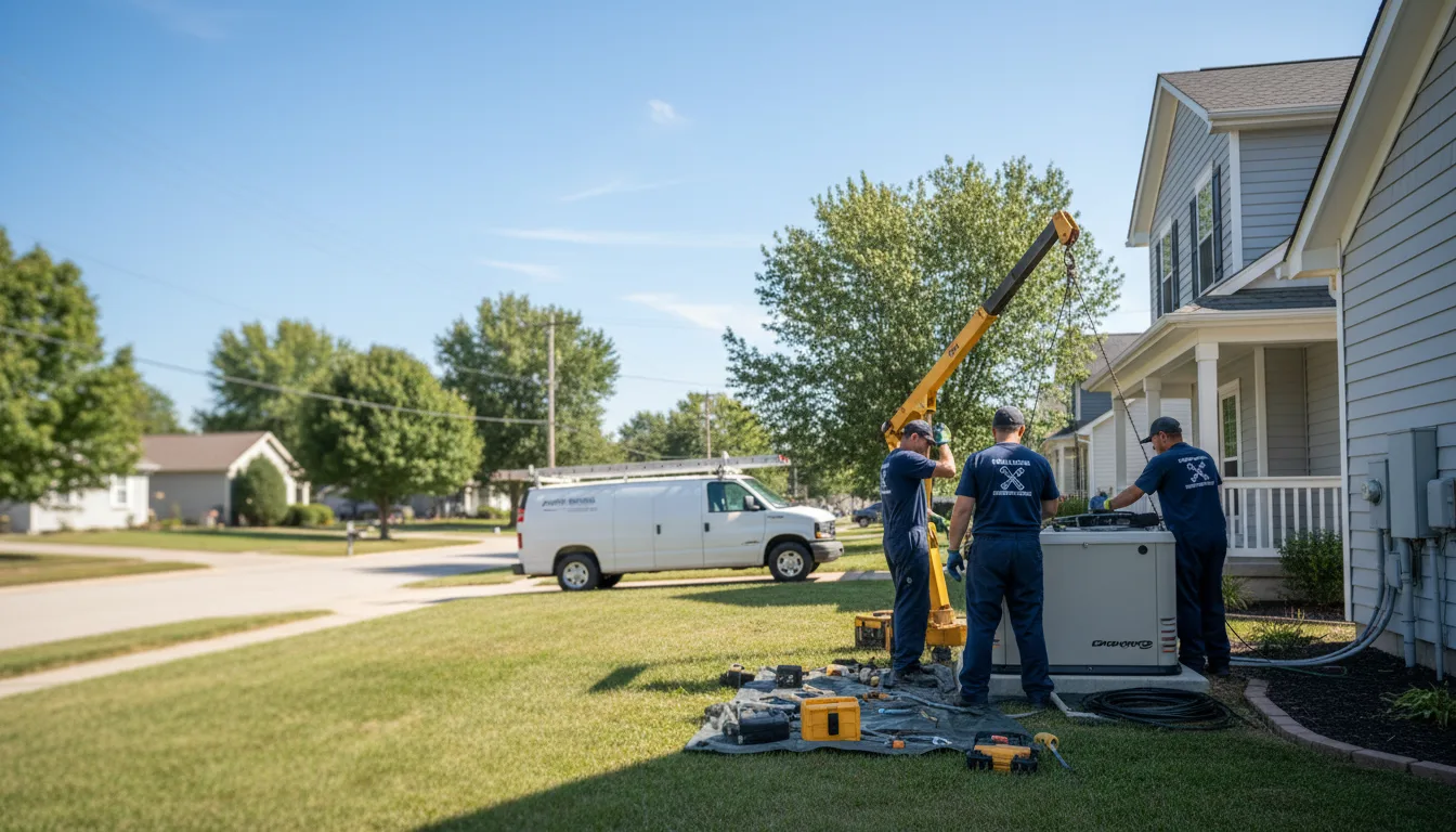 Generator Installation in Sentinel, OK near me